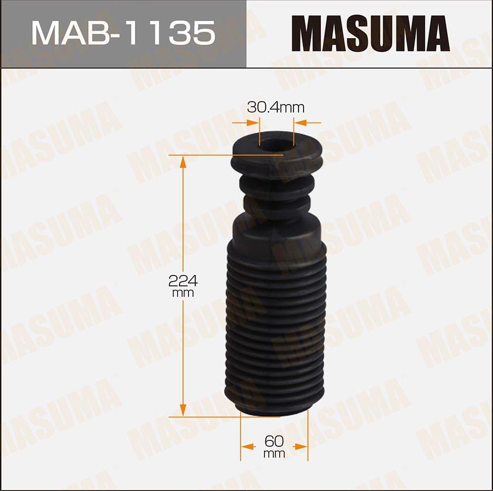Комплект отбойников и пыльников амортизаторов (стоек) Masuma. Артикул MAB-1135
