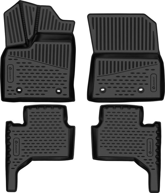 Коврики Element 3D для салона Lexus LX 600 (VIP, для капитанских сидений) 2021-2026. Артикул ELEMENT3DA67310210kVIP