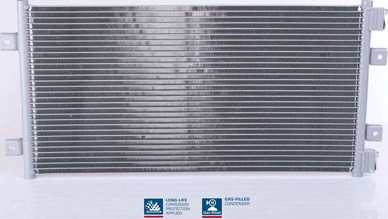 Радиатор кондиционера (конденсатор) Nissens (алюминий). Артикул 94811