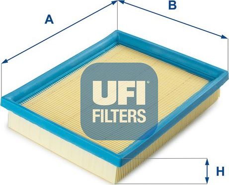 Воздушный фильтр UFI. Артикул 30.027.00