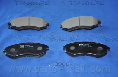 Колодки тормозные дисковые (Parts-Mall). Артикул PKA-002
