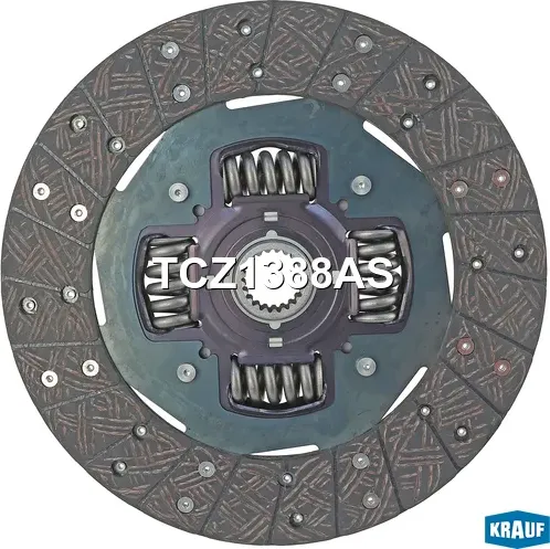 Диск ведомый (Krauf). Артикул TCZ1388AS