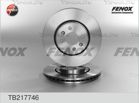 Тормозной диск Fenox передний для Renault Megane II 2002-2010. Артикул TB217746