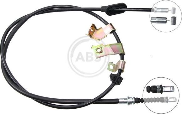 Трос ручника (тросик ручного тормоза) ABS задний левый для Honda Civic VIII 2005-2011. Артикул K12097