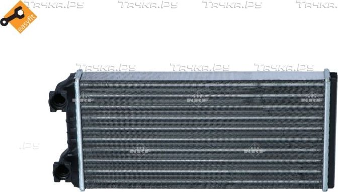 Радиатор отопителя (печки) NRF для Volvo  FM9 2001-2005. Артикул 54244