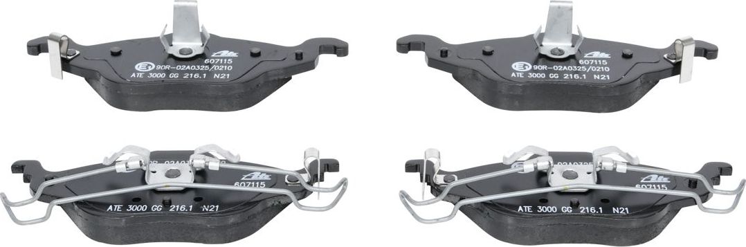 Тормозные колодки ATE. Артикул 13.0460-7115.2