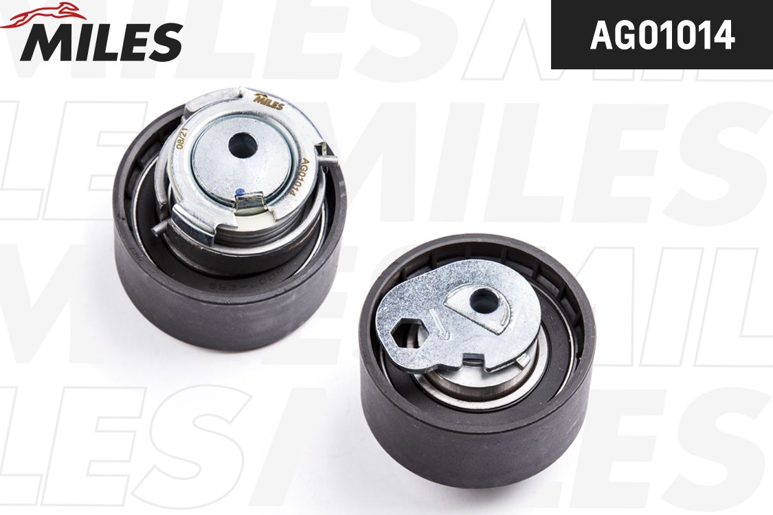 Натяжной ролик (натяжитель) ремня ГРМ Miles. Артикул AG01014