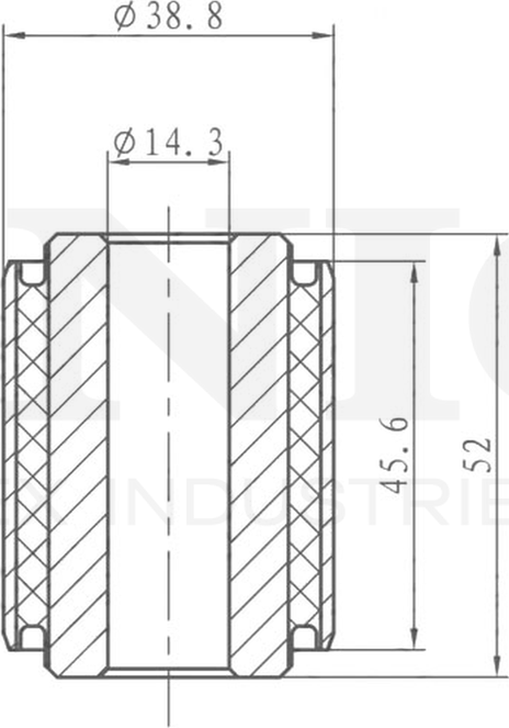 Сайлентблок рычага подвески (Unio). Артикул RMP-20095