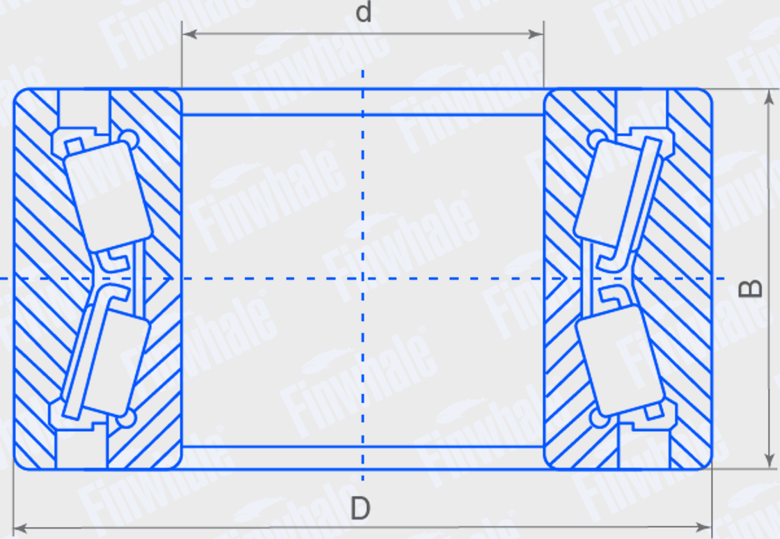 Ступичный подшипник (комплект) Finwhale. Артикул HB752
