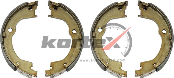 Колодки ручного тормоза Антара Chevrolet Captiva (Kortex). Артикул KS038STD