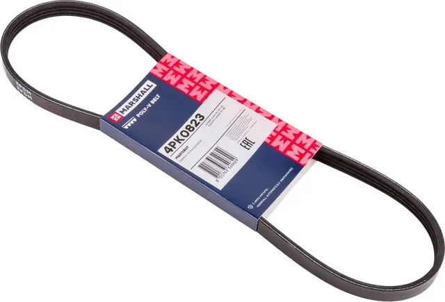 Ремень поликлиновой 4PK0823 Honda Civic VII 00 05 Toyota Corolla 91 98 M6310507 (Marshall). Артикул M6310507
