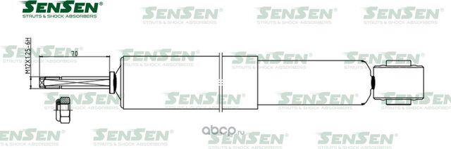 АМОРТ. ЗАД. TOYOTA LAND CRUISER (KDJ12_, GRJ12_) LAND CRUISER PRADO (K (Sensen). Артикул 12140106
