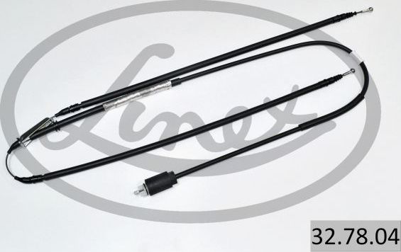 Трос ручника (тросик ручного тормоза) Linex. Артикул 32.78.04