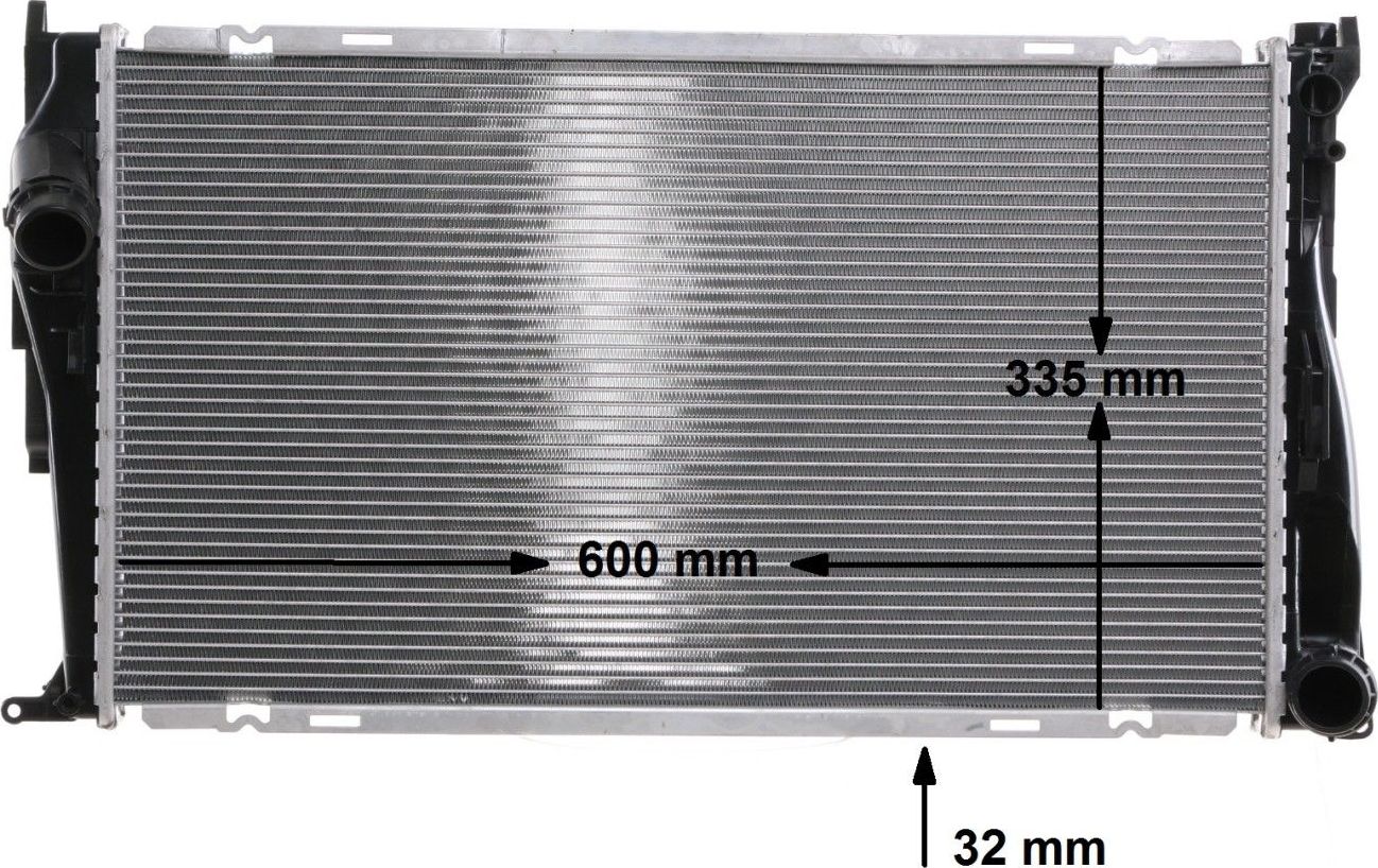 Радиатор охлаждения двигателя Mahle Behr. Артикул CR 1162 000S