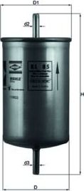 Топливный фильтр Mahle. Артикул KL 85
