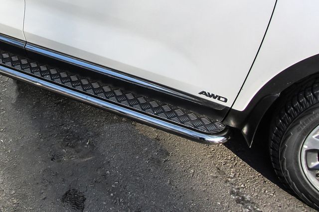 Пороги Slitkoff труба d76 с листом для Kia Sorento III (Prime) рестайлинг 2017-2020. Артикул KS17-004