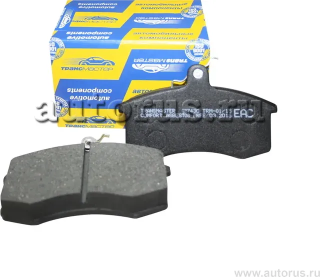 Колодки тормозные дисковые (Transmaster). Артикул TR743C