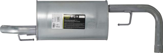 Глушитель (задняя часть) Trialli для Nissan Pathfinder R51 2005-2014. Артикул EMM 1120