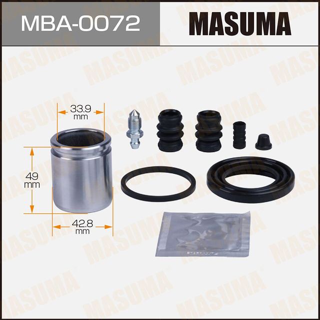 Ремкомплект тормозного суппорта Masuma. Артикул MBA-0072