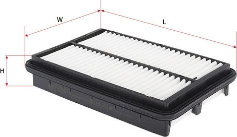 Воздушный фильтр Sakura. Артикул A-2842