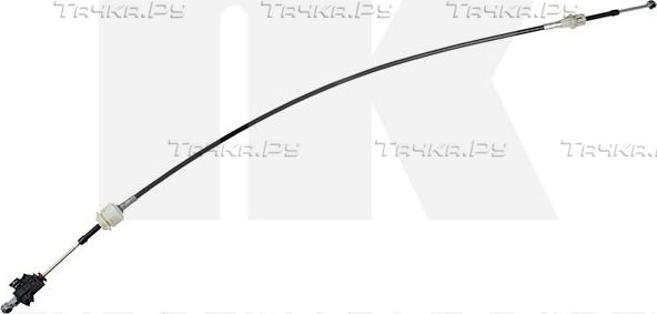 Трос переключения передач КПП NK левый для Fiat Punto III Punto Evo 2009-2012. Артикул 9310003