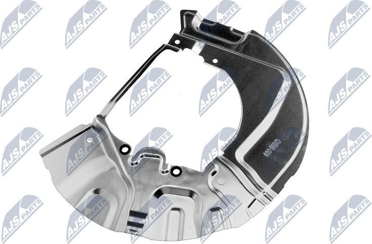 Кожух (щиток) тормозного диска NTY (Листовая сталь). Артикул HTO-BM-009