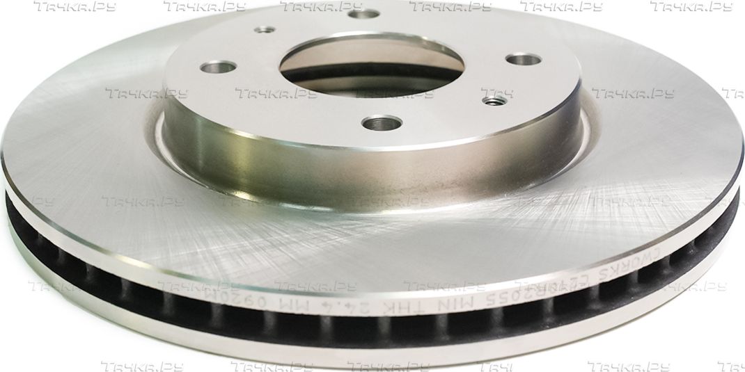 Тормозной диск Cworks передний для Mitsubishi Galant VIII 1996-2004. Артикул C210R2055