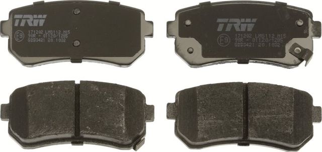 Тормозные колодки TRW COTEC. Артикул GDB3421