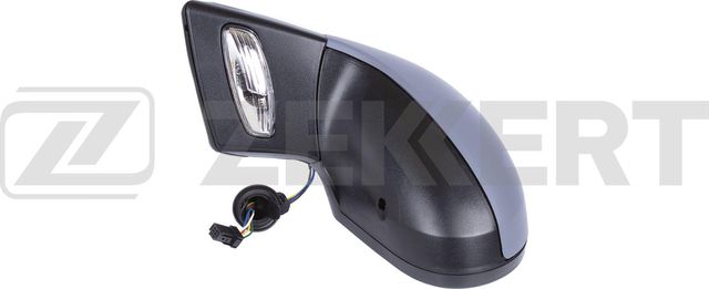 Зеркало боковое (в сборе) Zekkert левое для Peugeot 308 I 2007-2014. Артикул SP-4098