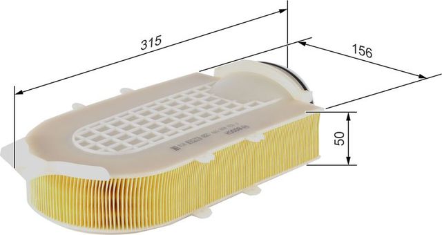 Воздушный фильтр Bosch. Артикул F 026 400 599