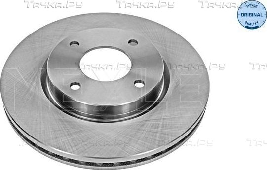 Тормозной диск Meyle Original передний для Nissan Tiida I 2007-2012. Артикул 36-15 521 0052