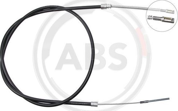 Трос ручника (тросик ручного тормоза) ABS задний правый для PUCH G-modell W460 1979-1985. Артикул K11288