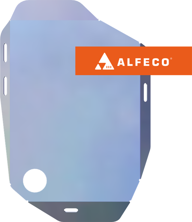 Защита алюминиевая Alfeco (4 мм) для редуктора заднего моста Kia Sorento IV 2020-2026. Артикул ALF.11.49AL4