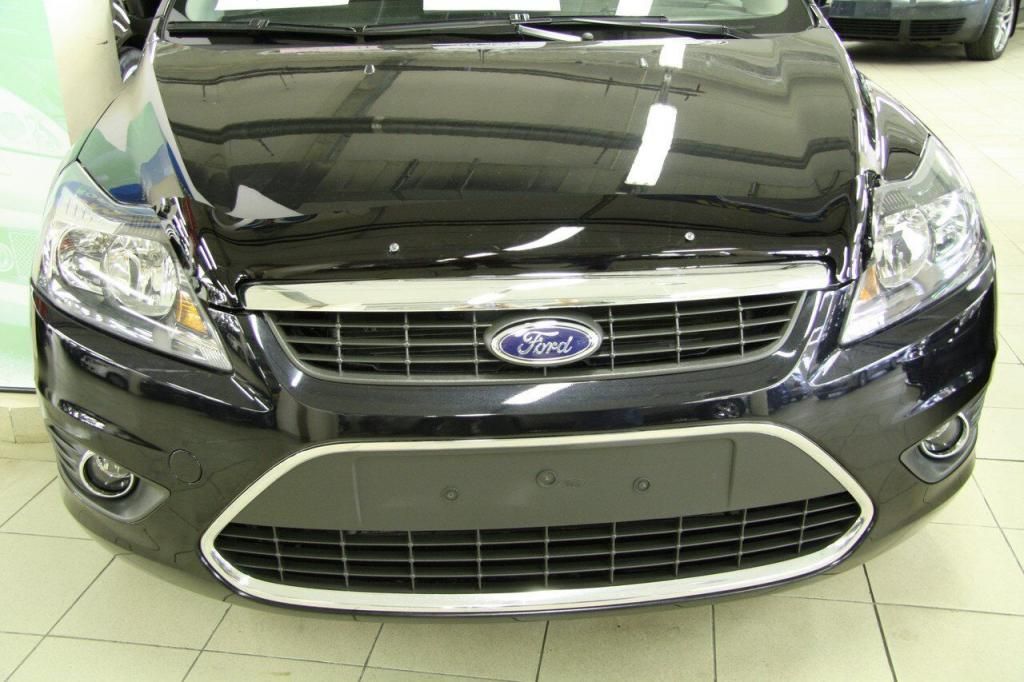 Дефлектор V-Star для капота Ford Focus II универсал 2008-2011. Артикул H2006
