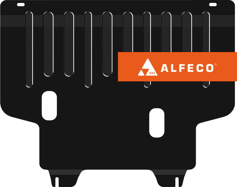 Защита Alfeco для картера и КПП Chery Amulet 2006-2010. Артикул ALF.02.01