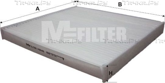 Салонный фильтр MFilter. Артикул K 9045