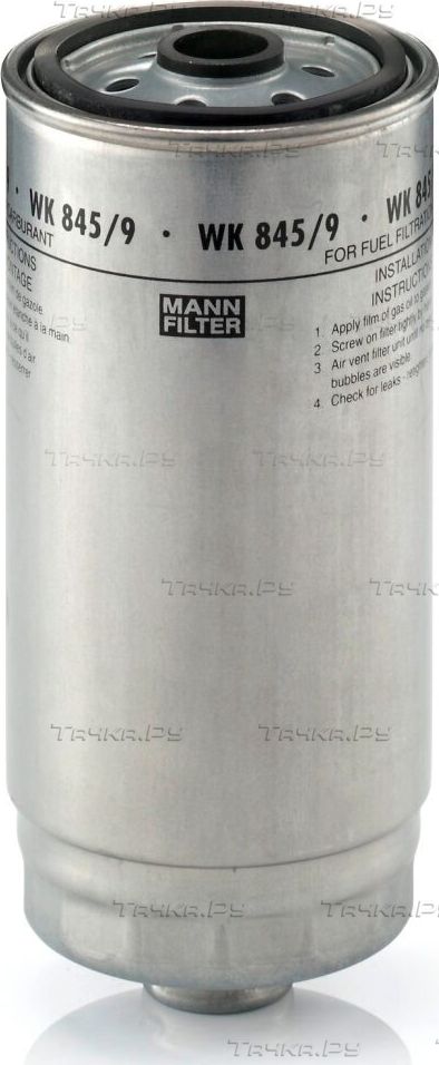 Топливный фильтр Mann-Filter для Renault Mascott 2004-2013. Артикул WK 845/9
