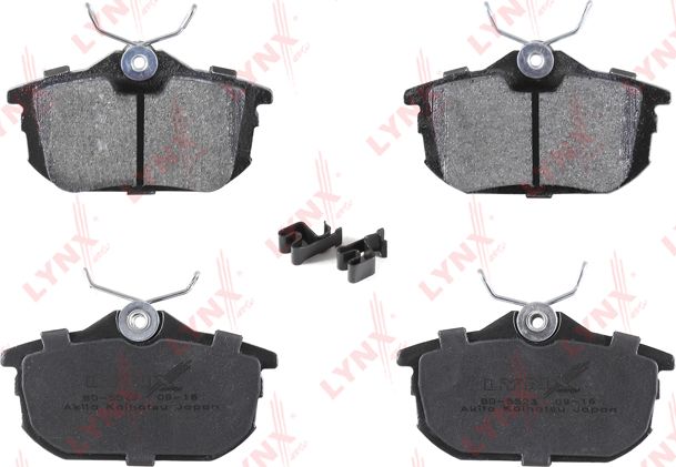 Тормозные колодки LYNXauto задние для Smart Forfour I (W454) 2004-2006. Артикул BD-5523