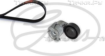 Приводной ремень поликлиновой с роликами (комплект) Gates Micro-V®. Артикул K015PK848