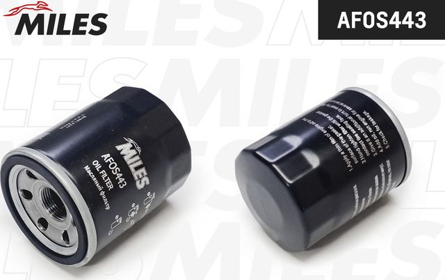 Масляный фильтр Miles для Subaru XV I 2012-2017. Артикул AFOS443