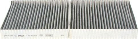 Салонный фильтр Bosch для Mercedes-Benz SLC I (R172) 2016-2026. Артикул 1 987 432 571