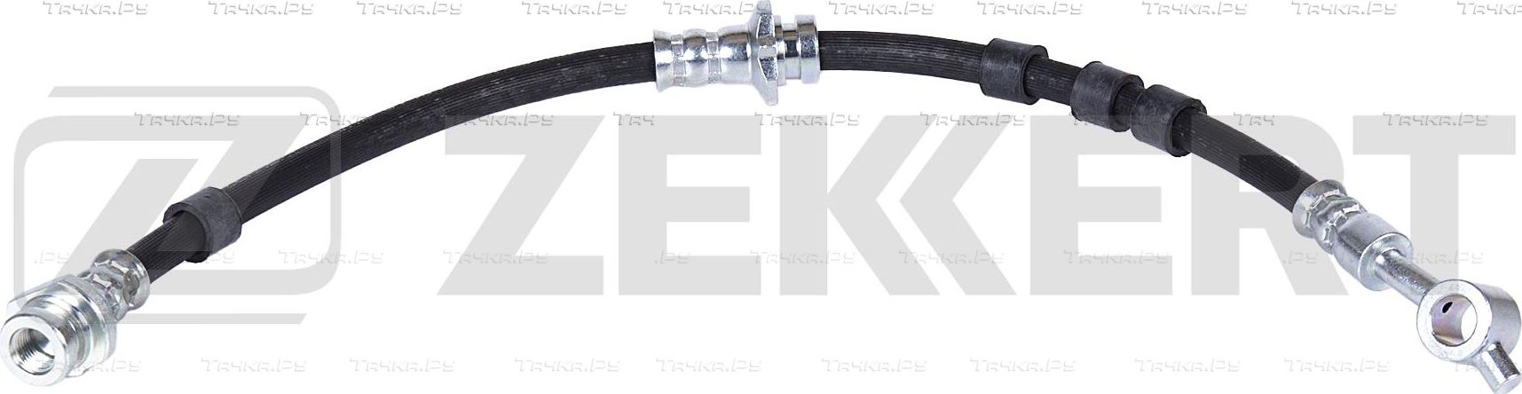 Тормозной шланг Zekkert передний левый для Nissan Primera P11 1996-2001. Артикул BS-9033