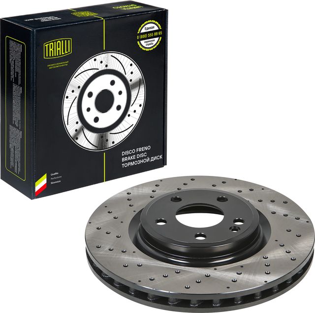 Тормозной диск Trialli. Артикул DF 190419