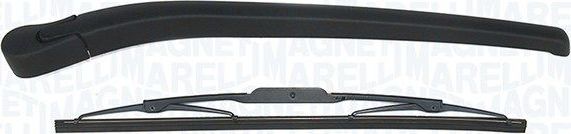 Поводок (рычаг) и щетка стеклоочистителя (дворника) Magneti Marelli задний для BMW 5 V (E60/E61) 2001-2010. Артикул 000723180226