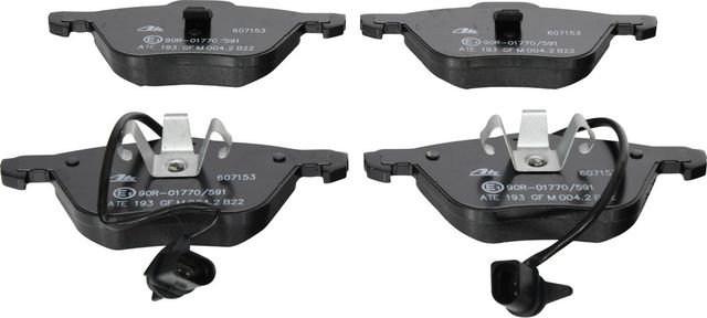 Тормозные колодки ATE передние для SEAT Alhambra I 1997-2010. Артикул 13.0460-7153.2