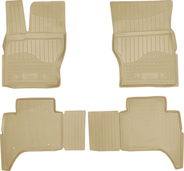 Коврики Норпласт для салона Land Rover Range Rover IV 2013-2021 Бежевые. Артикул NPA01-C46-620-B