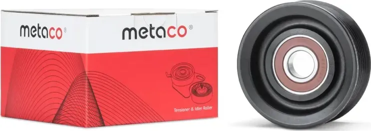 Ролик-натяжитель ручейкового ремня (Metaco). Артикул 1350003