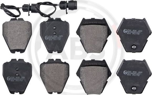 Тормозные колодки ABS. Артикул 37162