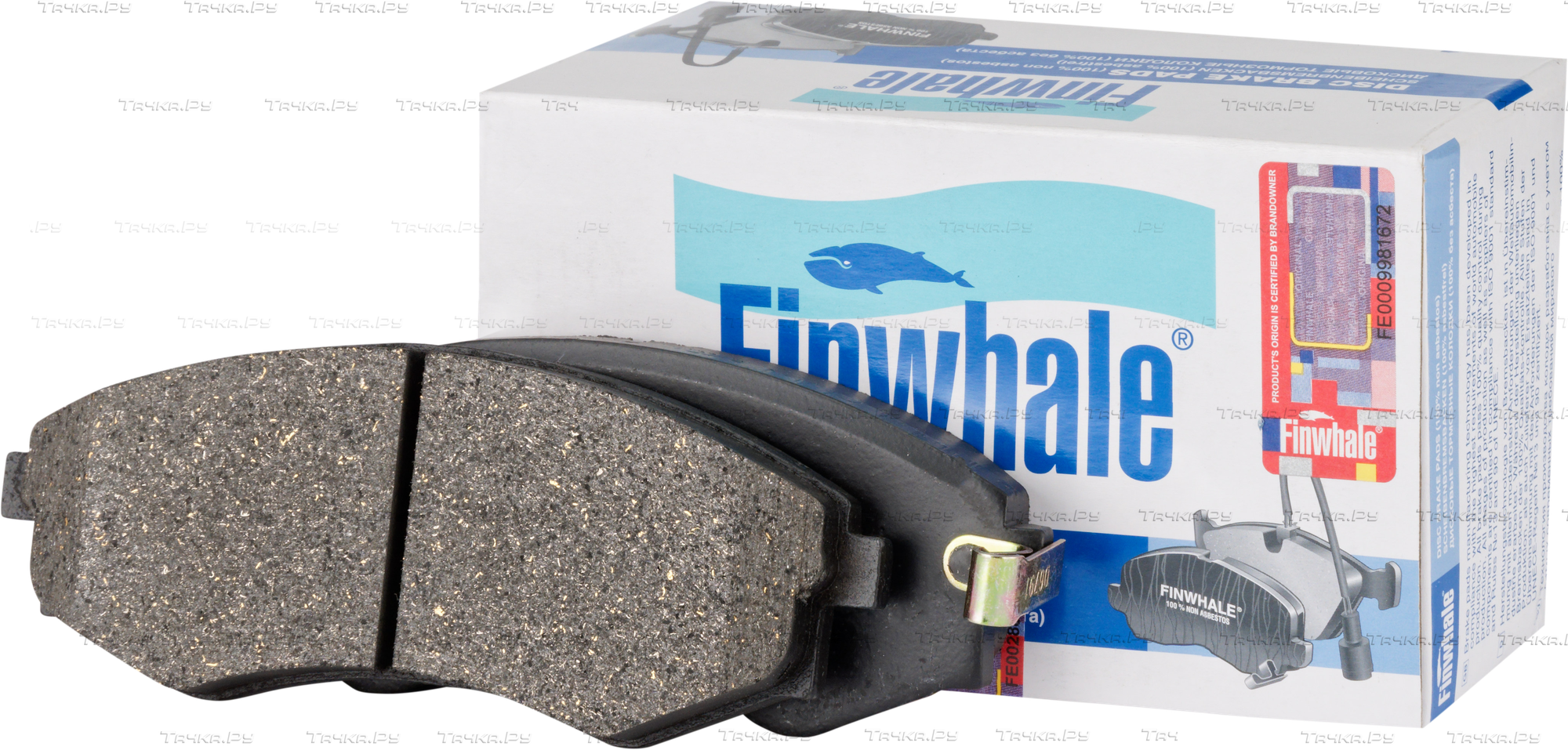 Тормозные колодки Finwhale передние для Hyundai Matrix I 2001-2010. Артикул V803