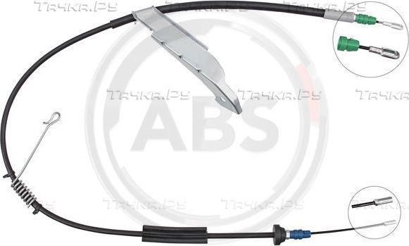 Трос ручника (тросик ручного тормоза) ABS. Артикул K10030